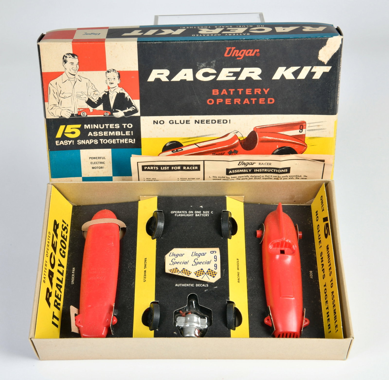 Ungar, Racer Kit: Ungar, Racer Kit, USA, 31x19 cm, Kst, Z 1-2