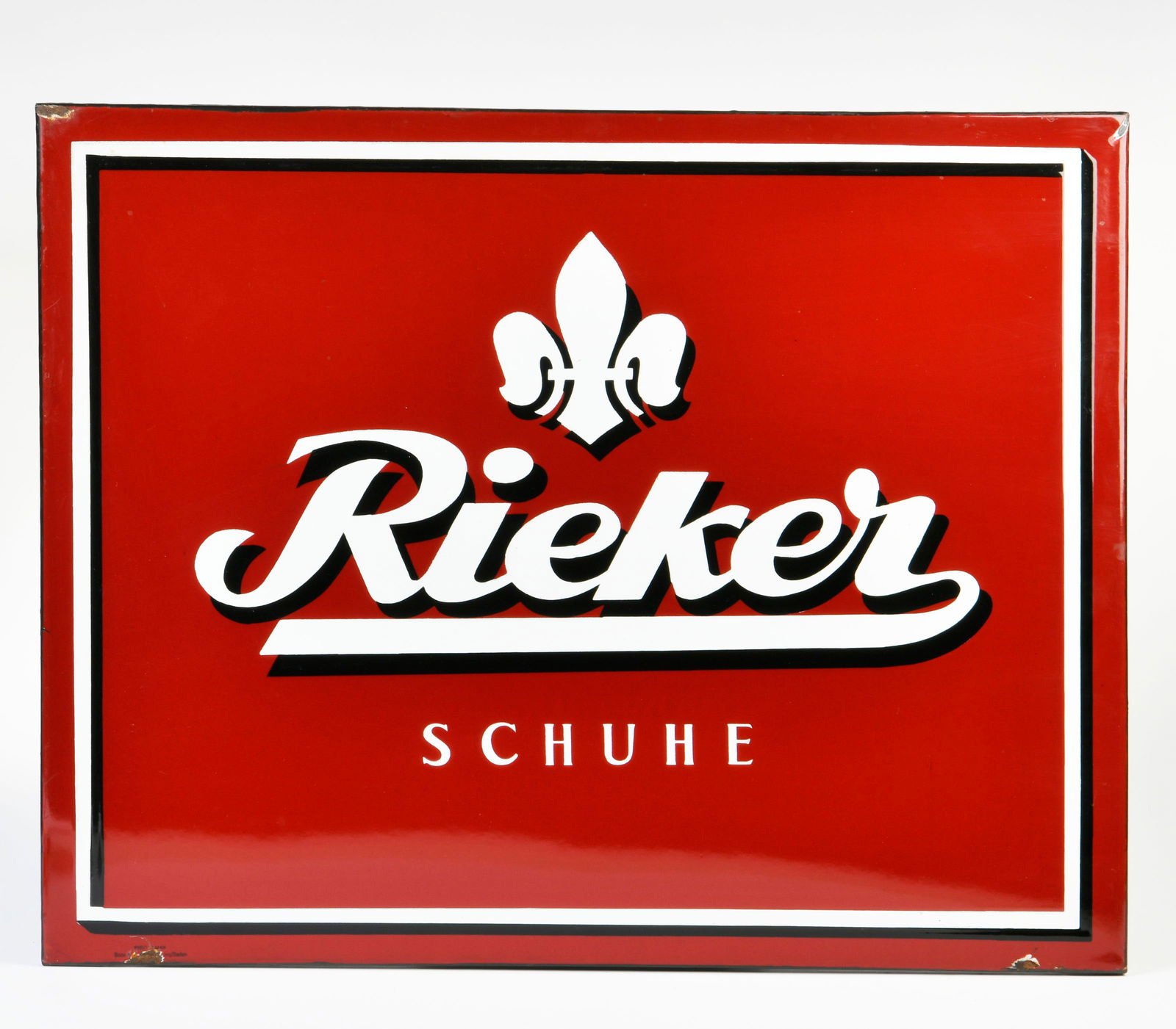 Rieker Schuhe, Emailschild (1 of 1)