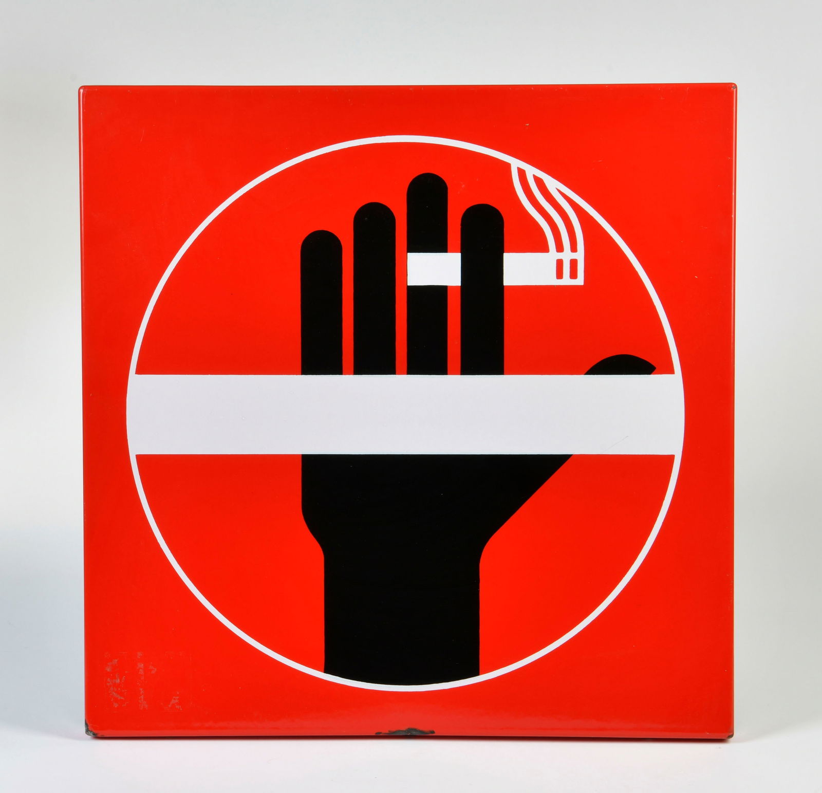 Rauchverbot, Emailschild (1 of 1)