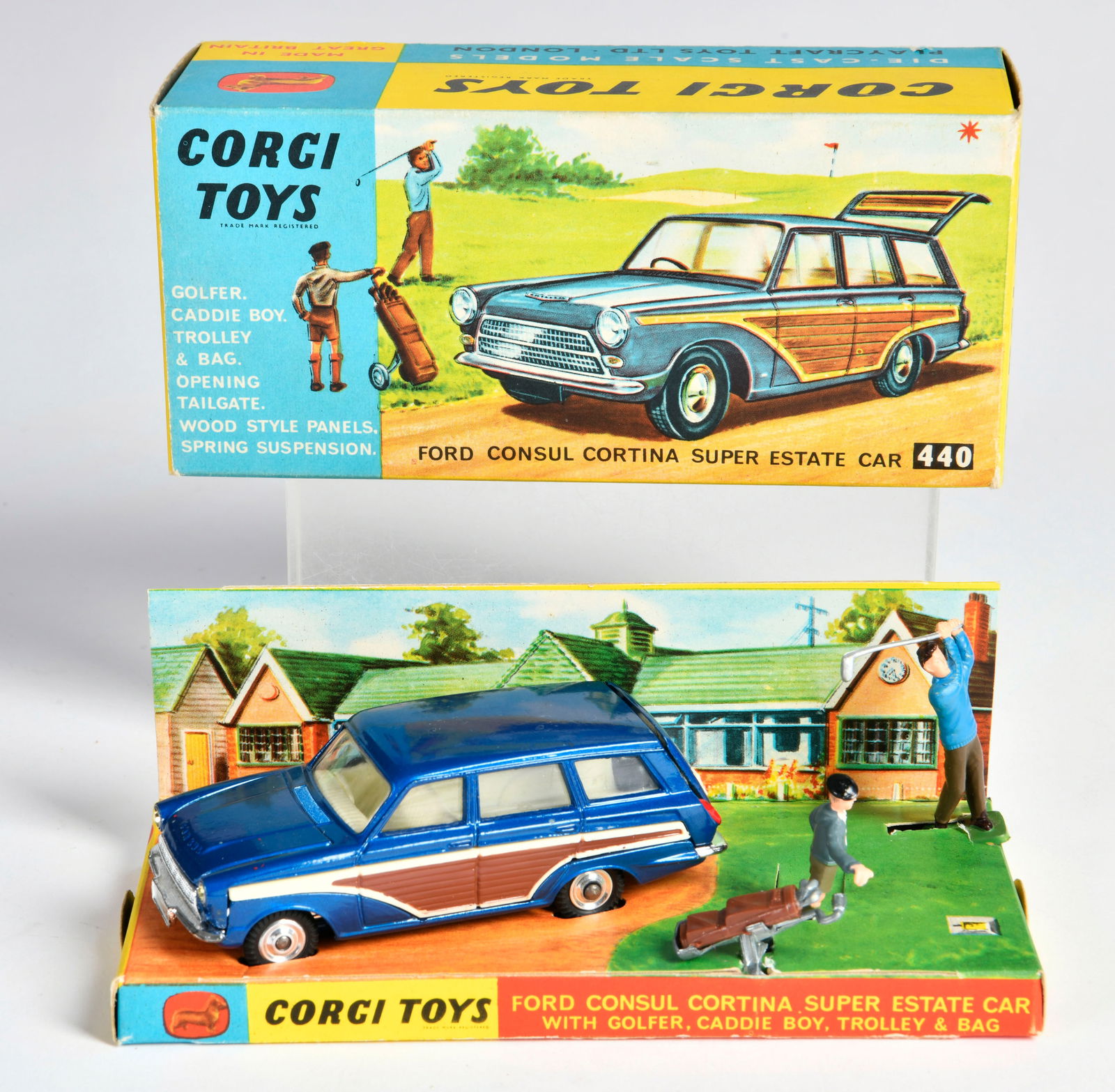 Corgi Toys, Ford Consul Cortina Super Estate Car 440 (1 of 1)