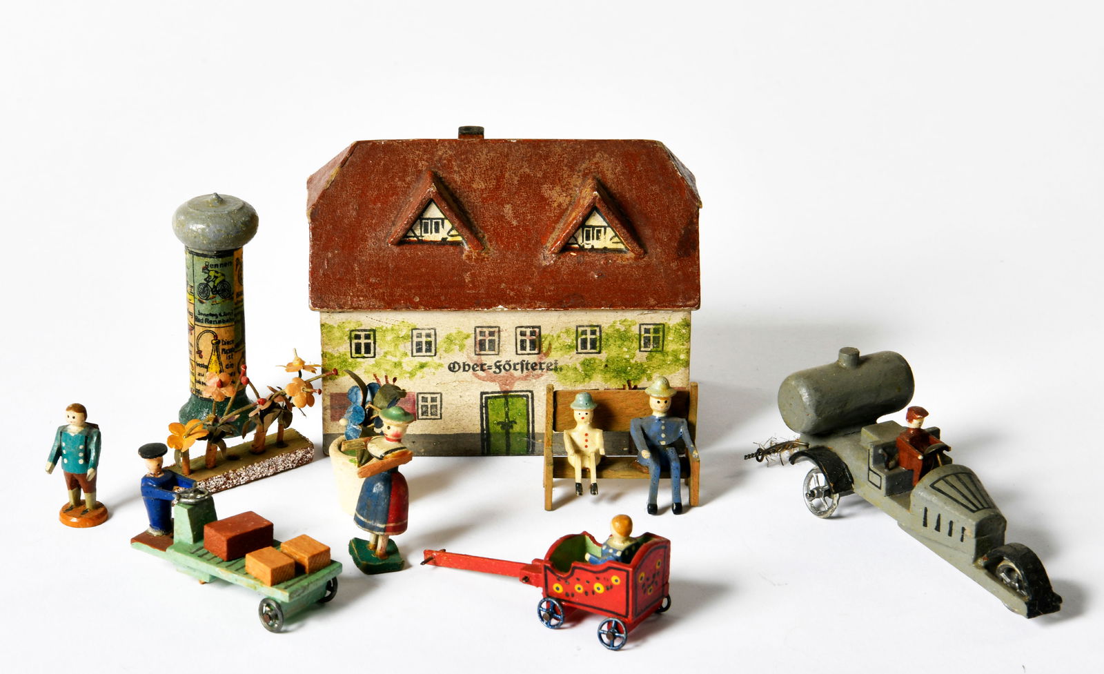 Erzgebirge, Konvolut Miniaturen: Erzgebirge, Konvolut Miniaturen, Germany VK, Holz, Z 1/1-