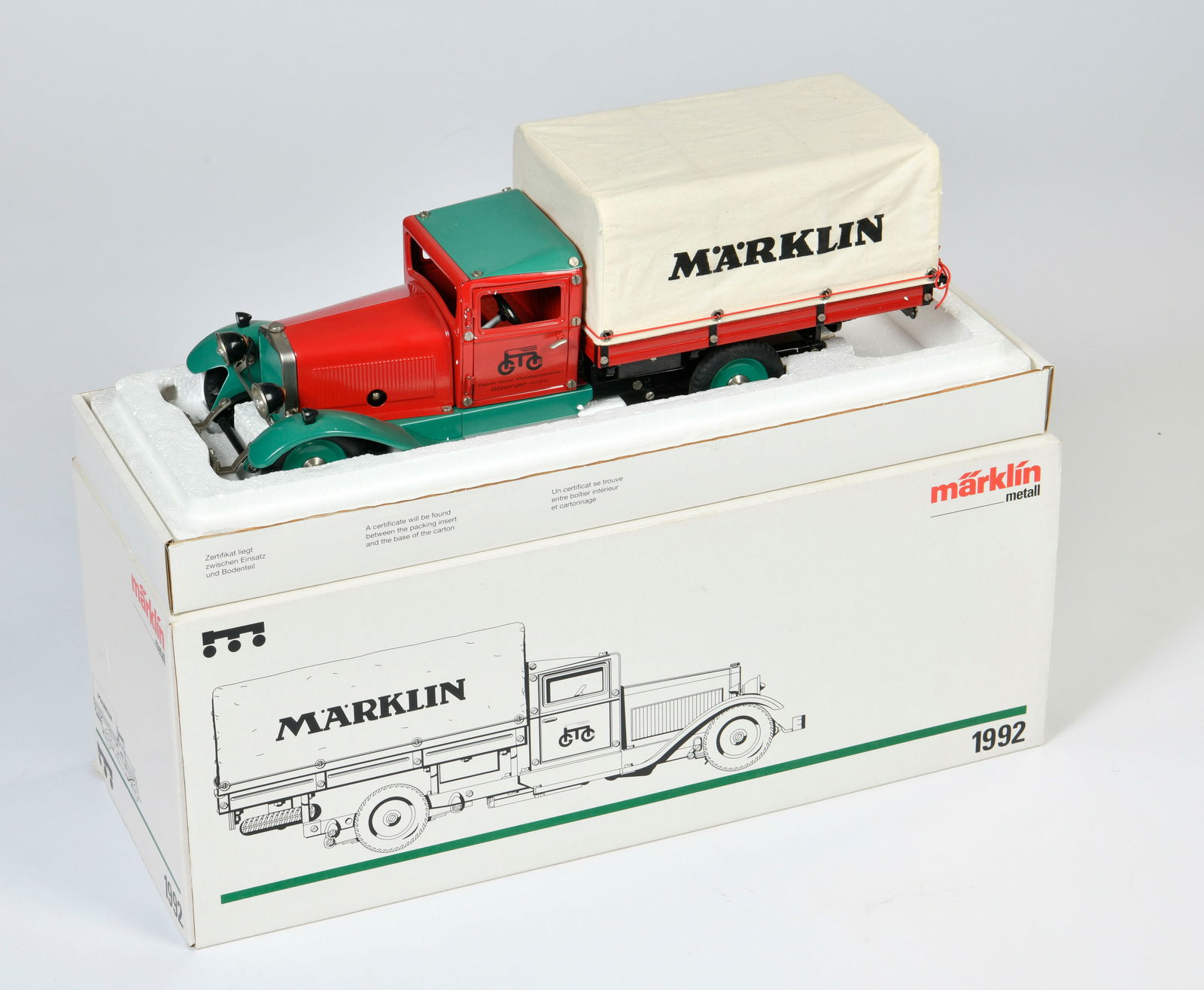 Marklin, Lieferwagen mit Plane 1992 (1 of 1)