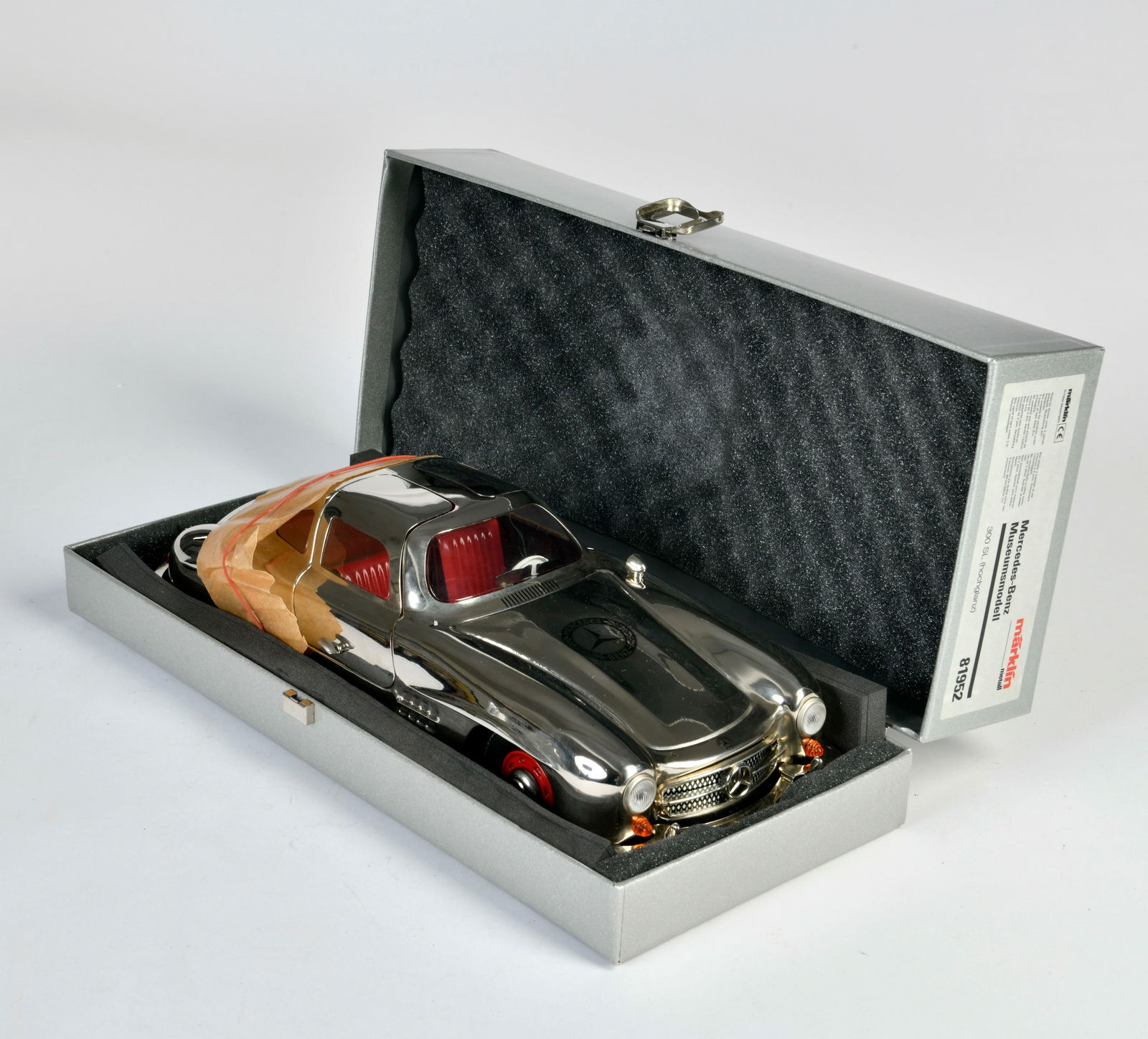 Marklin, Mercedes 300 SL: Marklin, Mercedes 300 SL, 34 cm, Blech, UW ok, Okt Z 1, Z 1