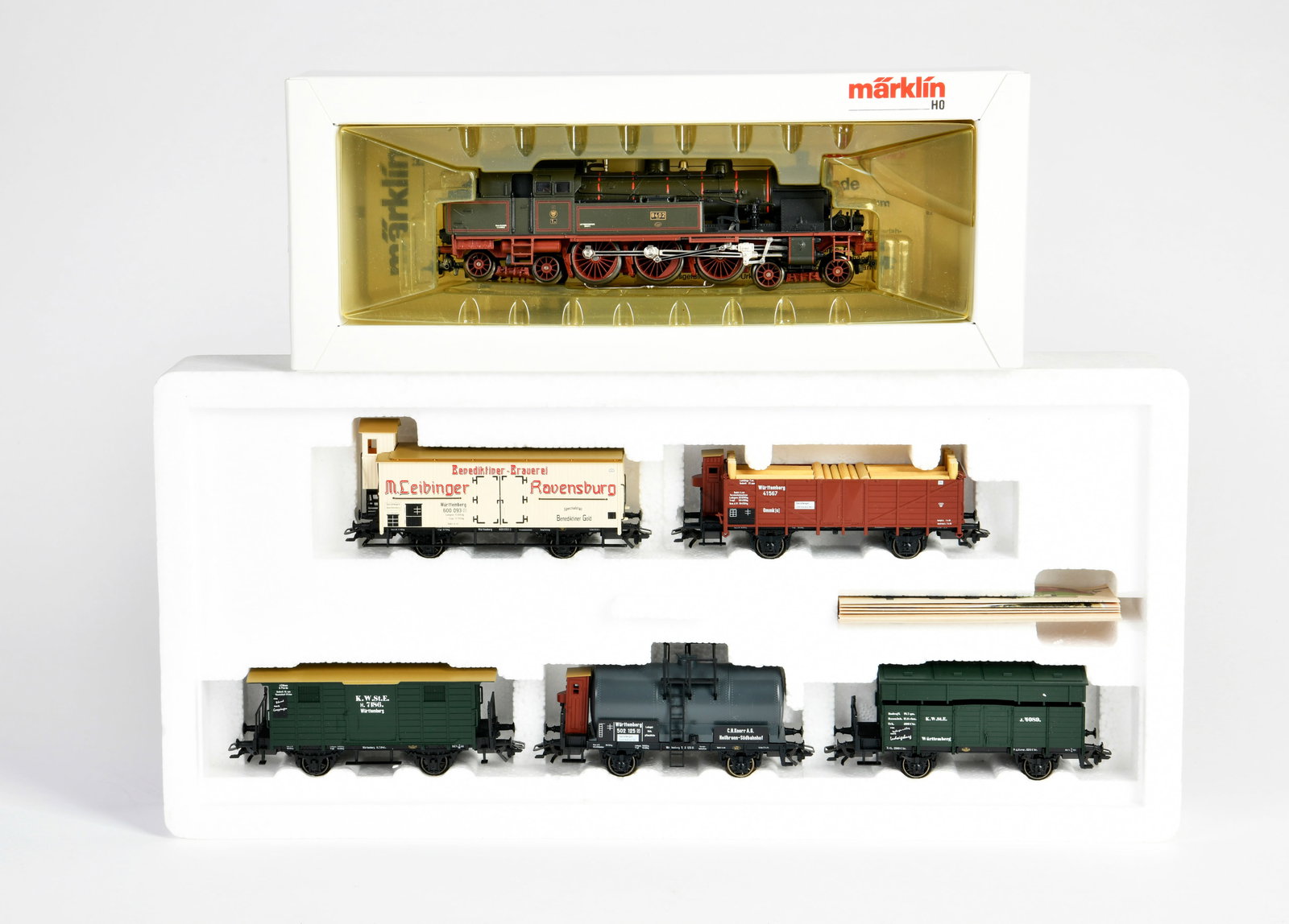Marklin, Lok T18 (3305) + Wagenset (4510): Marklin, Lok T18 (3305) + Wagenset (4510), H0, Okt Z 1-, Z 1/1-