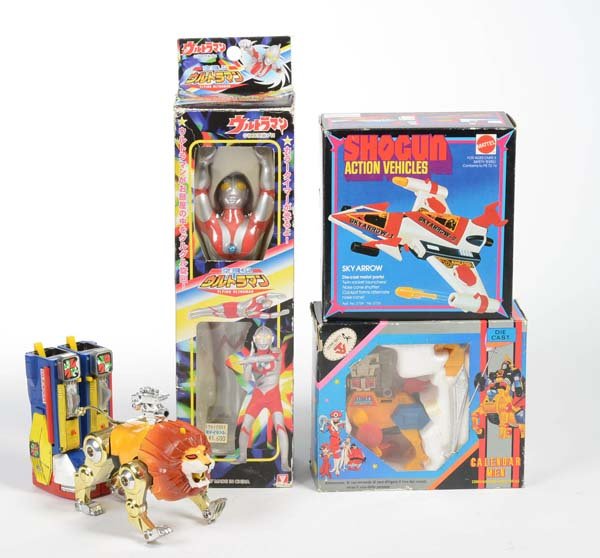 Convolute: English: Convolute Robots, mostly in mint condition and in original wrapping Deutsch: Konvolut Roboter, 16-25 cm, meist neuwertig und original verpackt, (712)