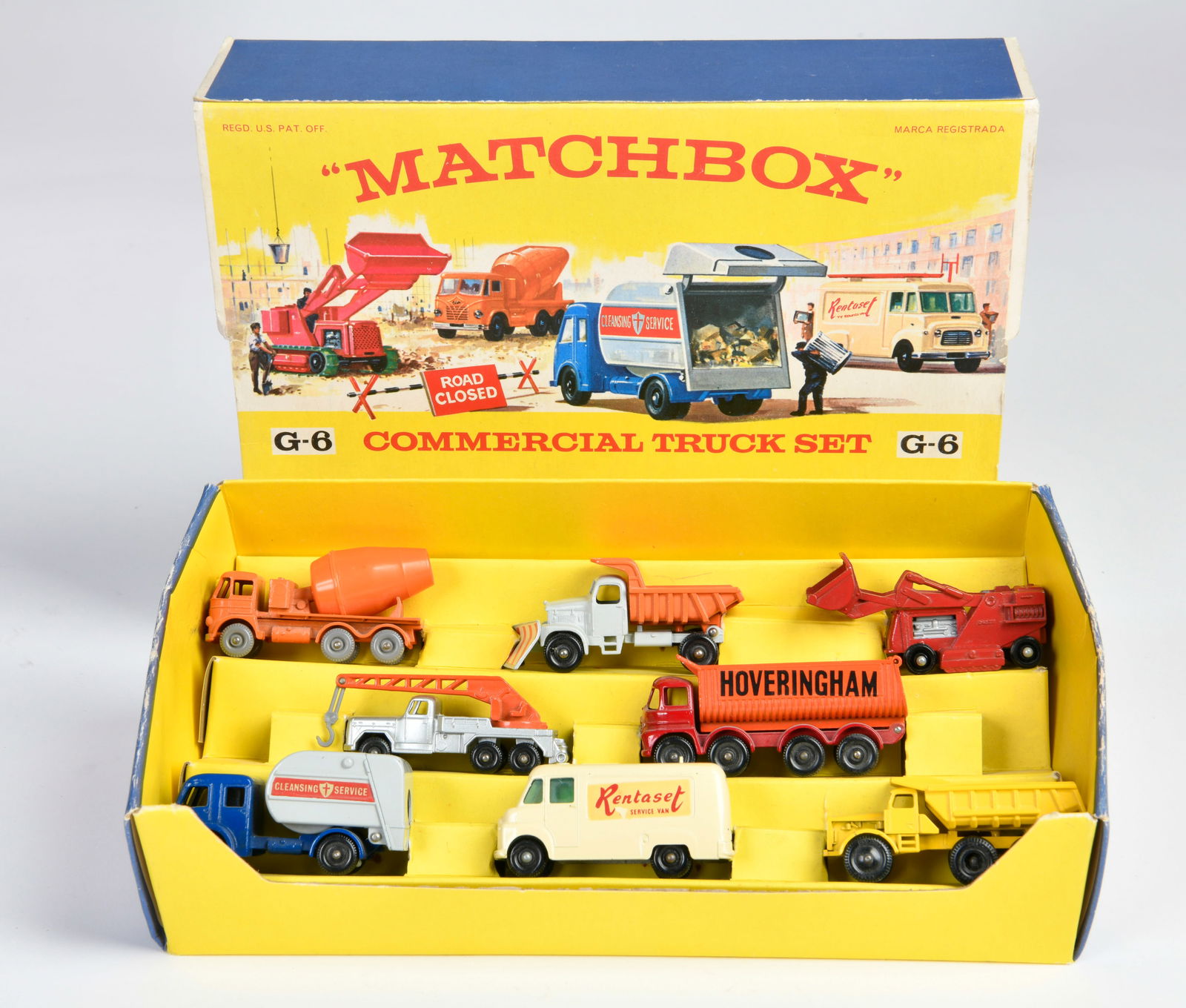 Matchbox, Commersial Truck Set G-6 (1 of 1)