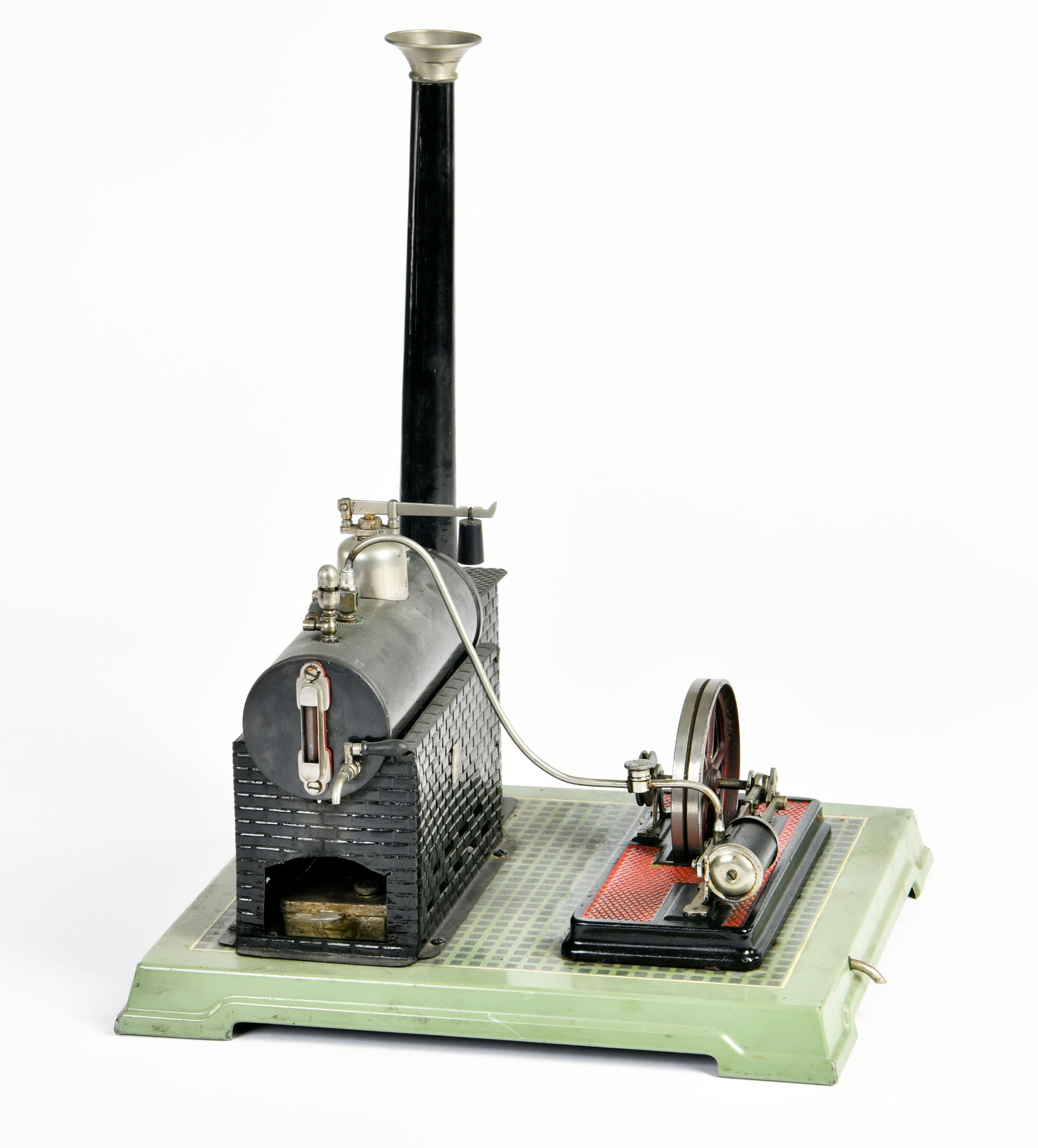 Dampfmaschine: Dampfmaschine, Germany VK, 30x27x39 cm, mit Brenner, min. LM, Z 2+