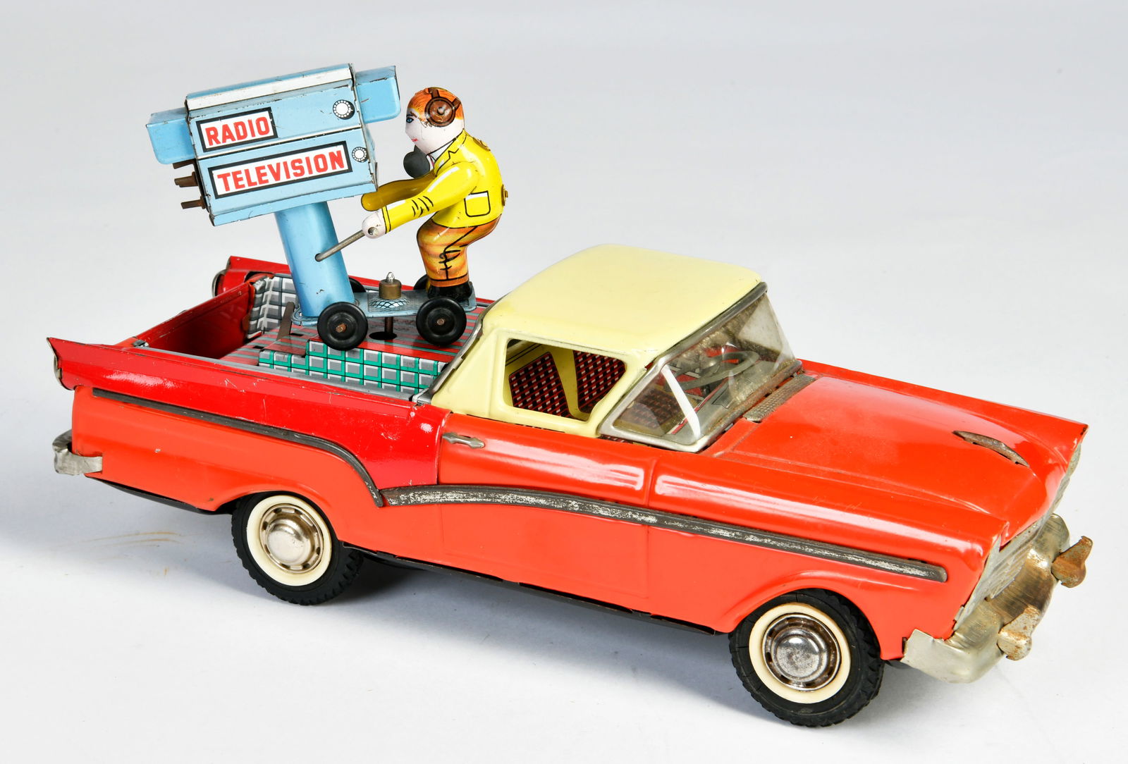 Joustra, Television Kamerafahrzeug: Joustra, Television Kamerafahrzeug, France, 30 cm, Blech, UW defekt, min. LM, Z 2