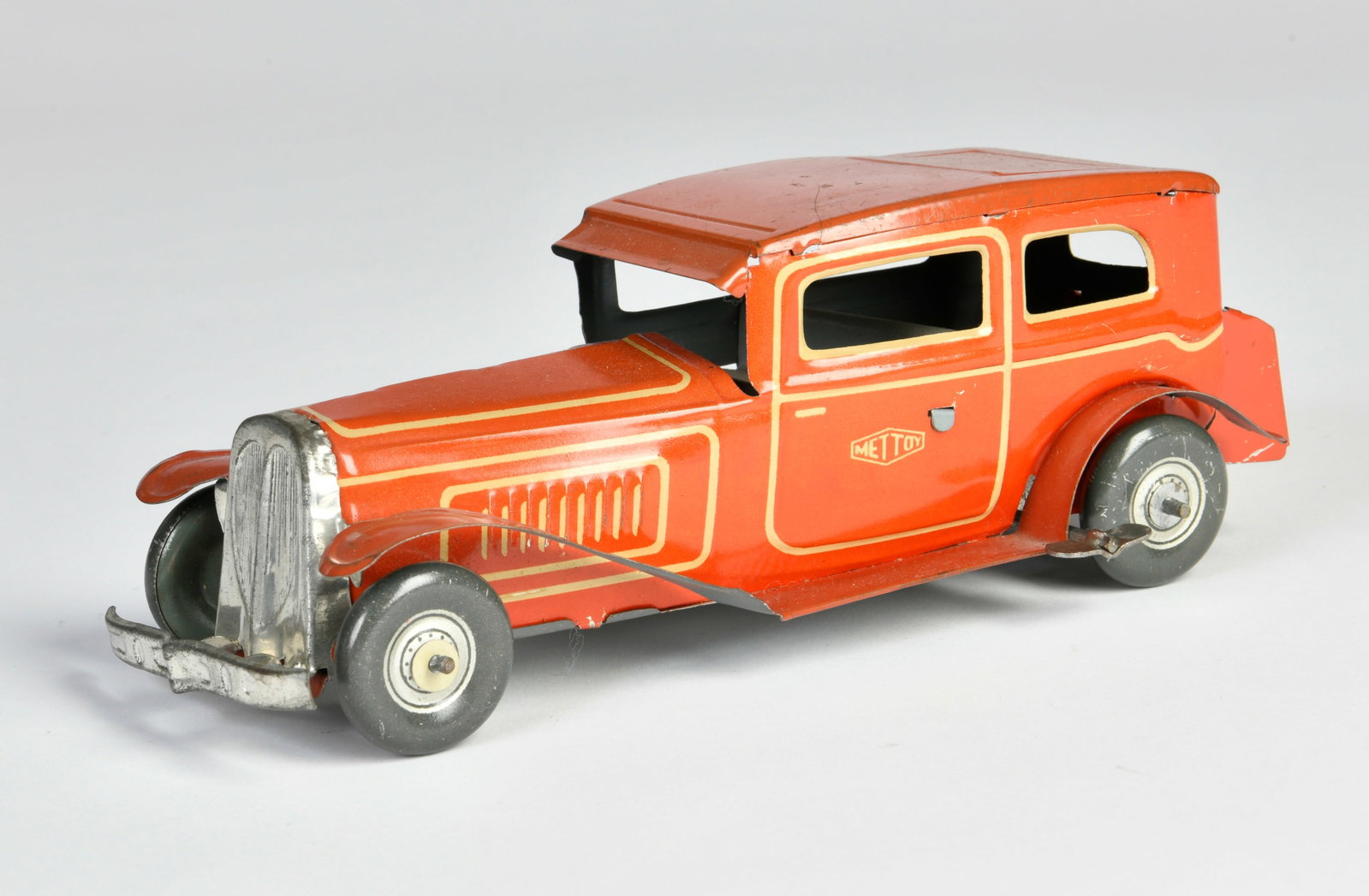 Mettoy, Limousine: Mettoy, Limousine, England, 23 cm, Blech, UW ok, LM, Z 2