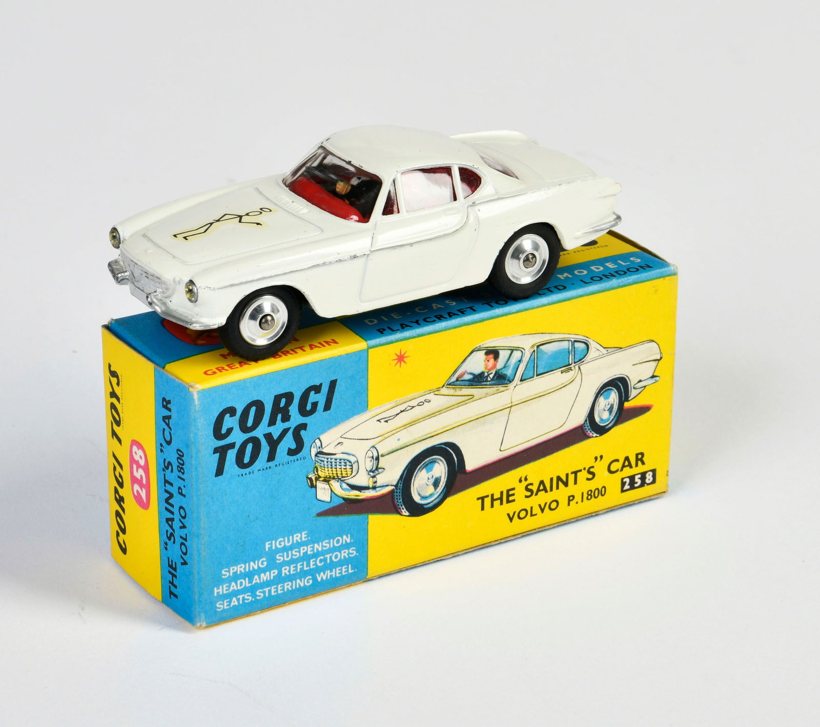 Corgi Toys, Volvo P 1800 "The Saints Car" (1 of 1)
