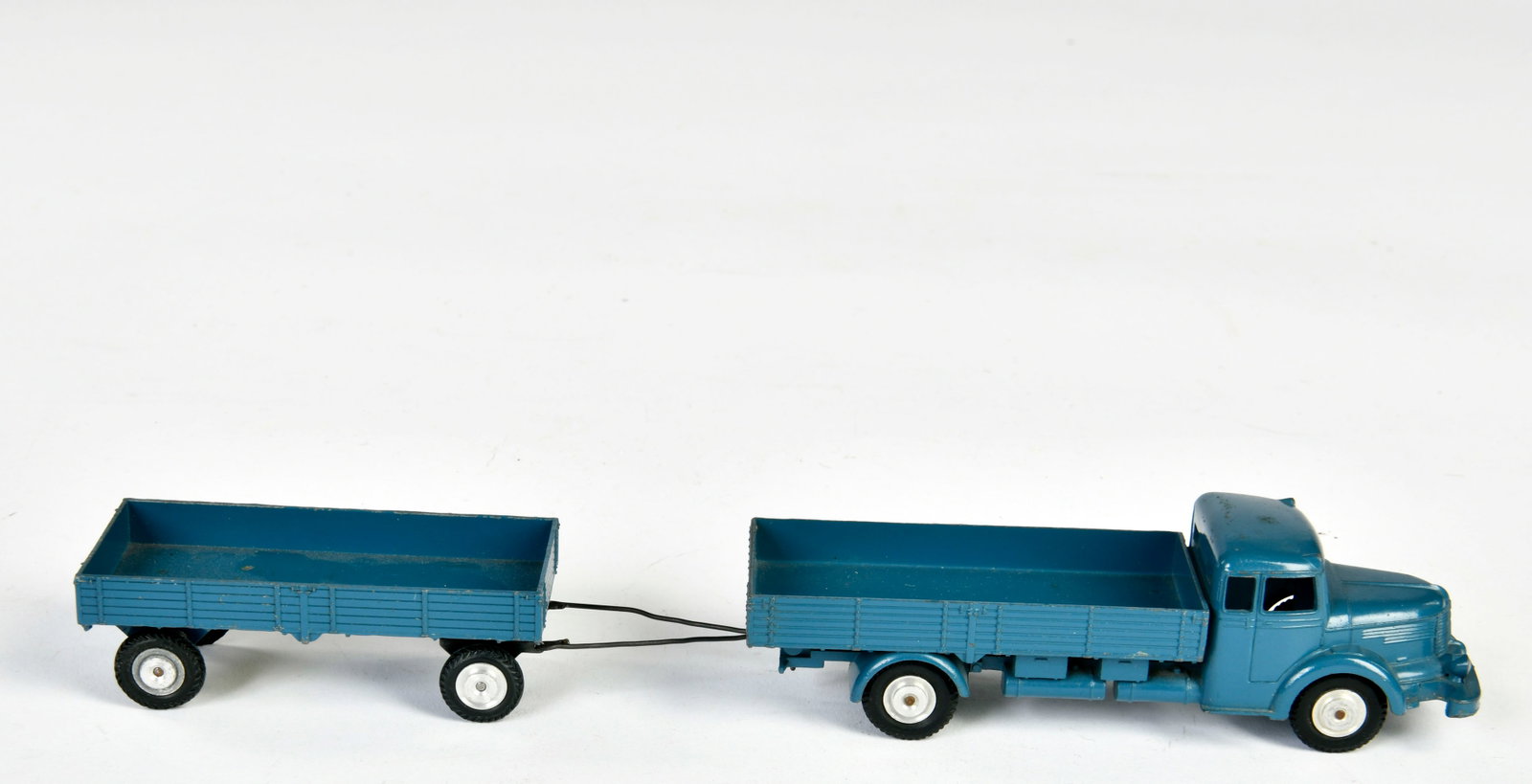 Camion Ancien Märklin Krupp à Ridelles Avec Remorque 4 Roues (8009+8012)