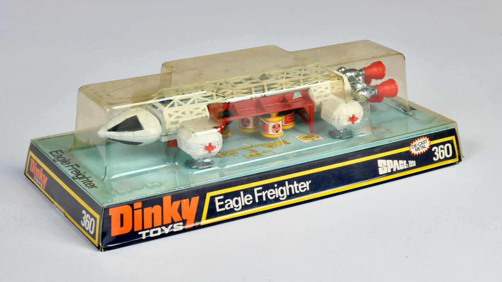 Dinky Toys, 360 Eagle Freighter: Dinky Toys, 360 Eagle Freighter, weiss, England, 1:43, Druckguss, Okt Z 2, Z 1