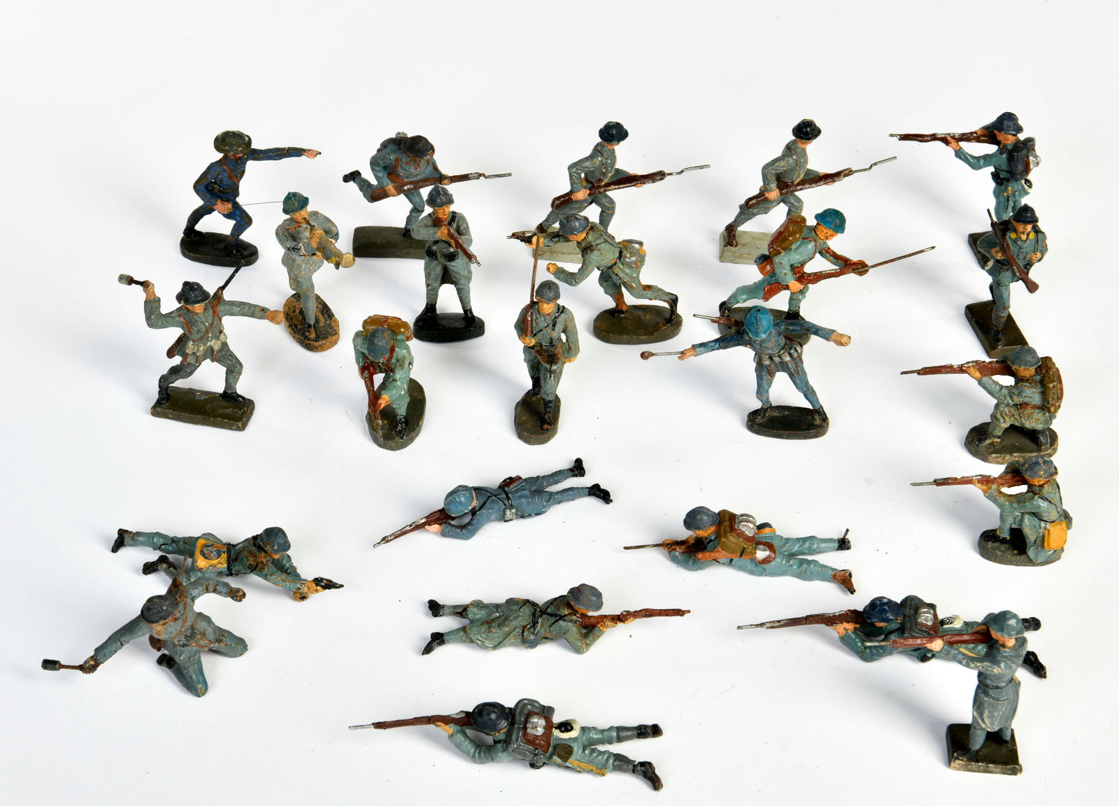 Elastolin, Konvolut franzosische Soldaten (1 of 1)