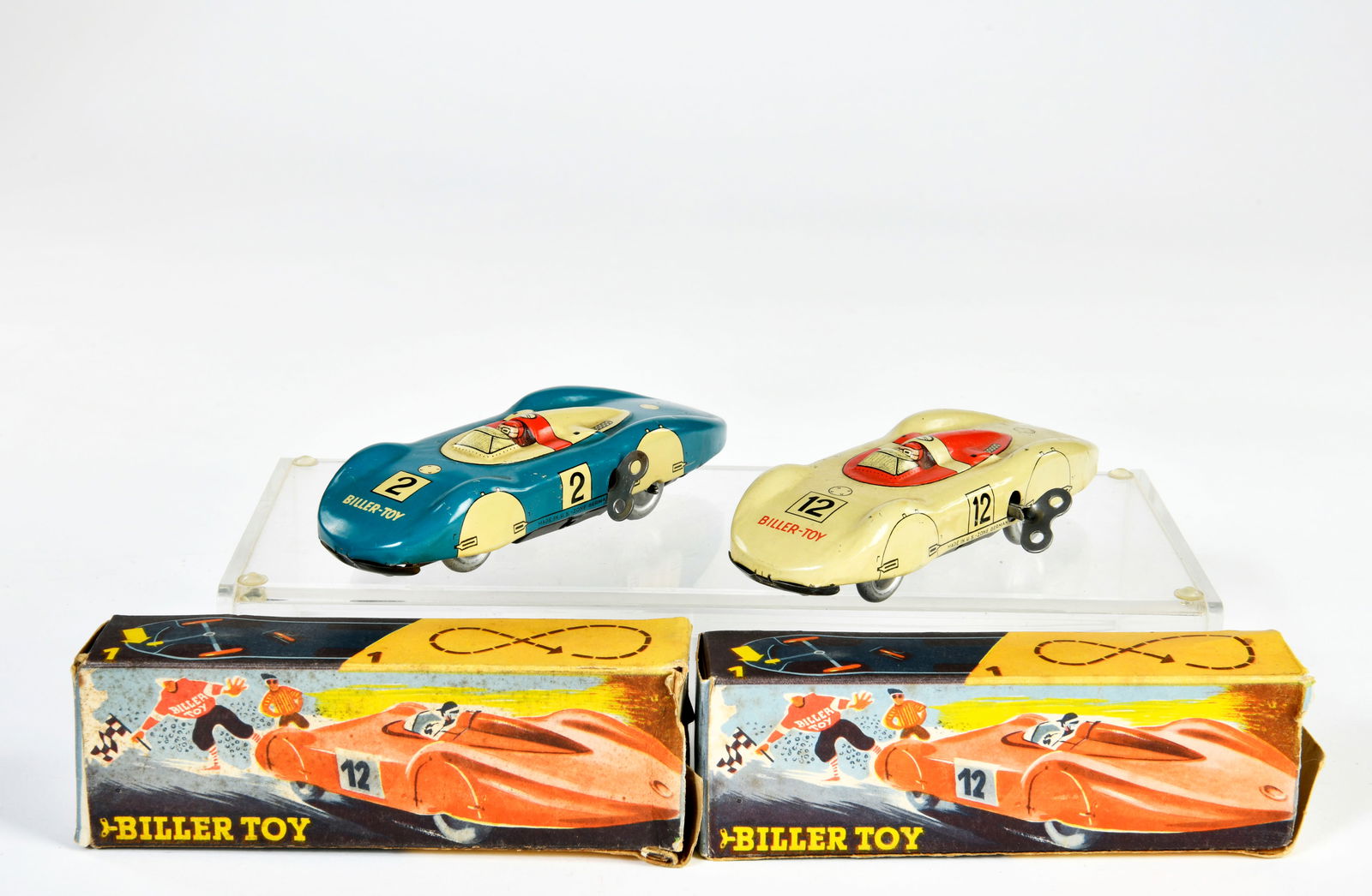 Biller, 2x Auto Union Rennwagen (1 of 1)