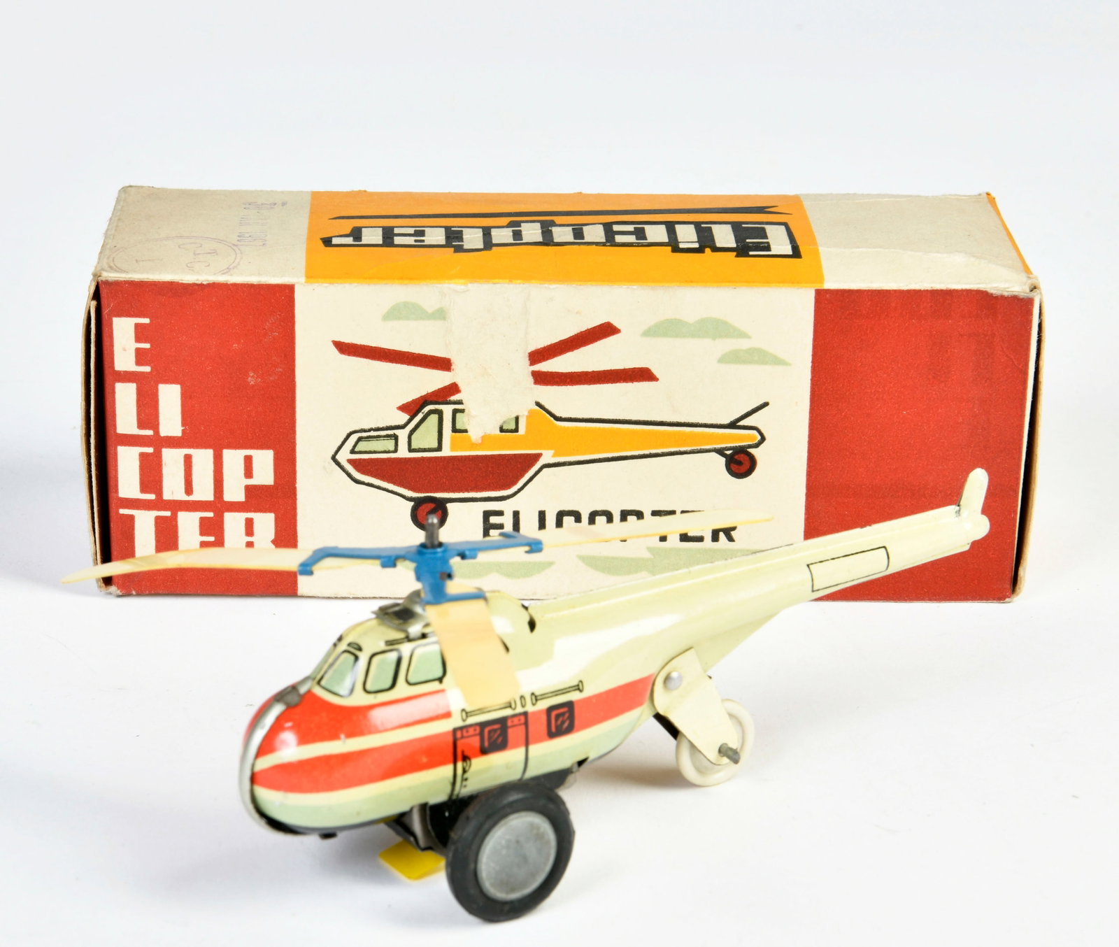 AMT, Elicopter: AMT, Elicopter, Romania, 15 cm, Blech, Friktion ok, Okt, Z 1-
