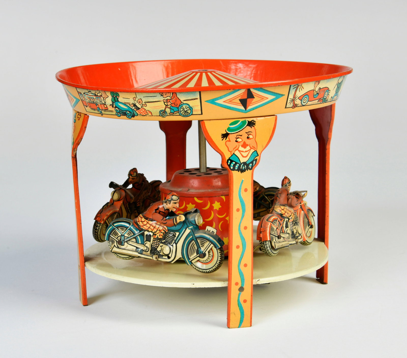 Hoch & Beckmann, Karussell mit Motorradern (1 of 1)