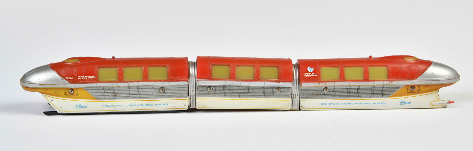 Schuco, Disneyland Allweg Monorail: Schuco, Disneyland Allweg Monorail, W.-Germany, 37 cm, plastic, paint d., C 2