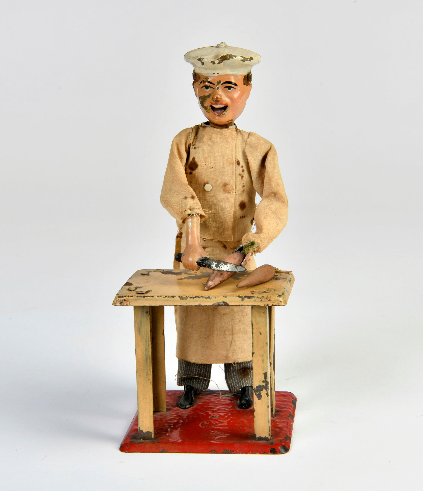 Fernand Martin, Le Petit Cuisinier: Fernand Martin, Le Petit Cuisinier, France, 1904, 21 cm, cw ok, paint d., C 3