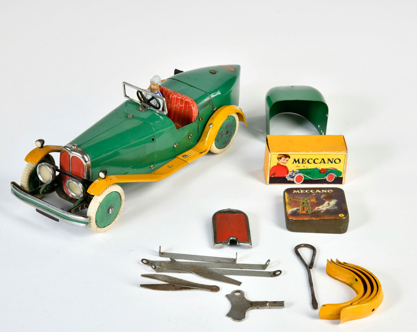 Meccano Constructor Nr. 2, Baukastenauto (1 of 2)