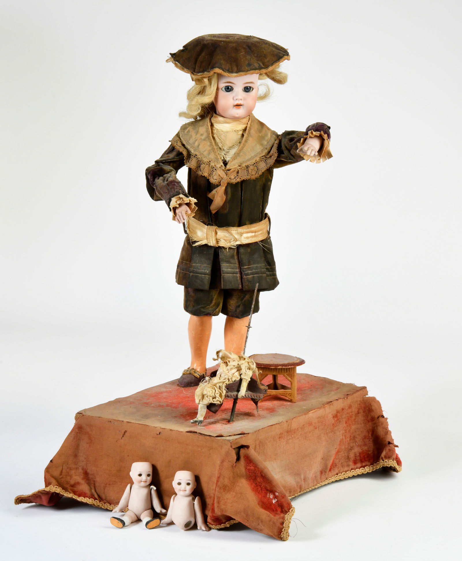 Lambert & Bourgeois, Automat Junge mit Wippe (1 of 1)