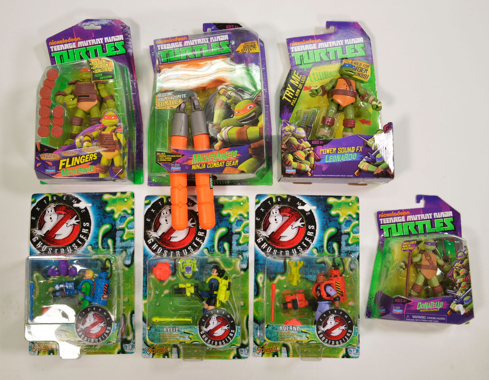 Turtles und Ghostbusters Figuren Konvolut (1 of 1)