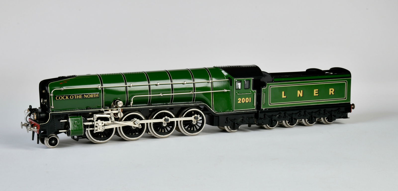 Hehr, Lok "Cock of the North": Hehr, loco "Cock of the North", gauge 0, tin, box C 1, C 1