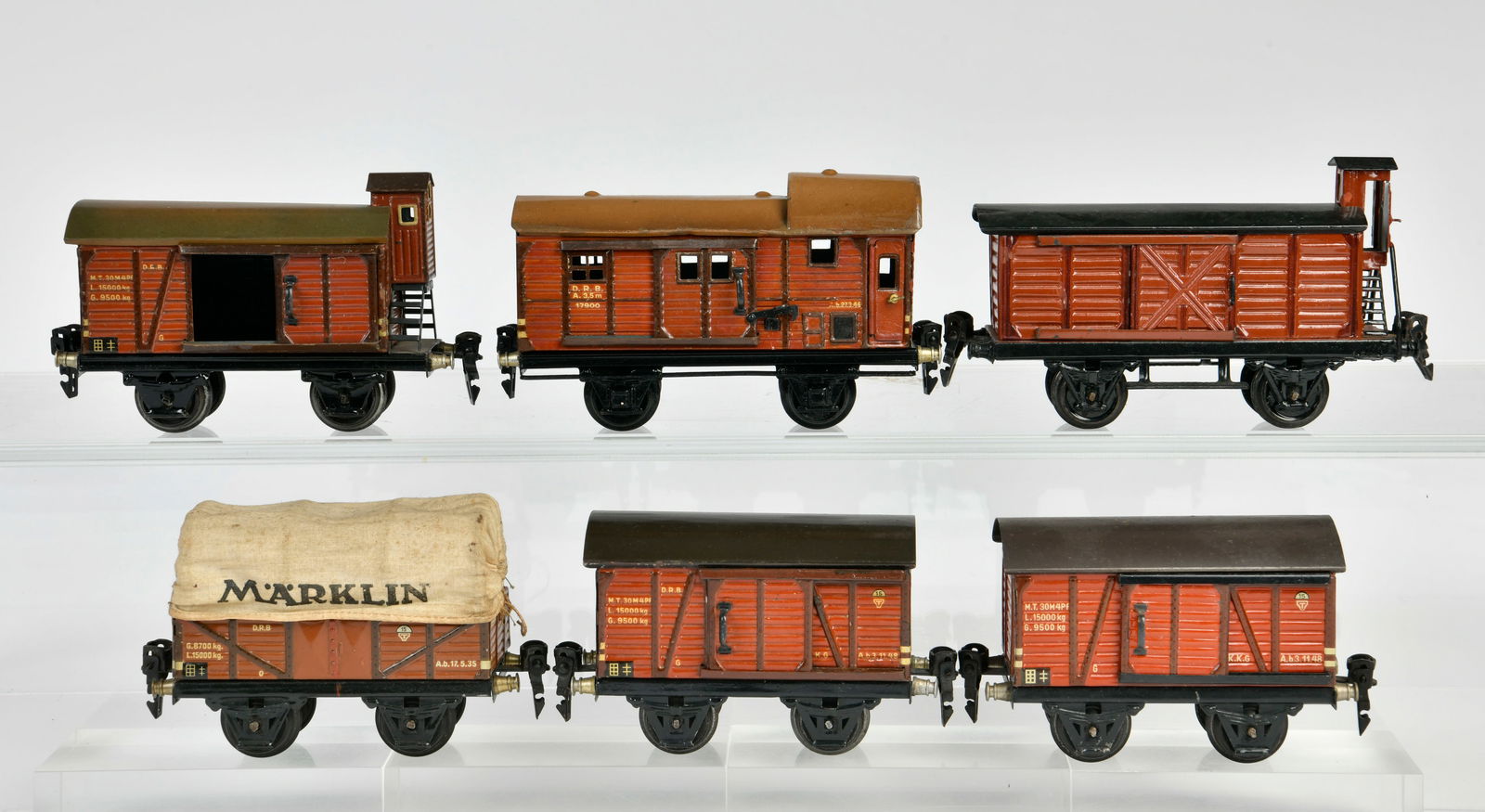 Marklin, 6 Guterwagen (1 of 1)