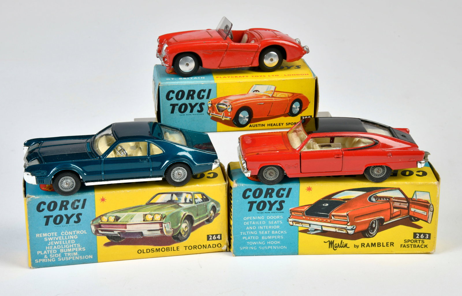 Corgi Toys, 3 Fahrzeuge (1 of 2)
