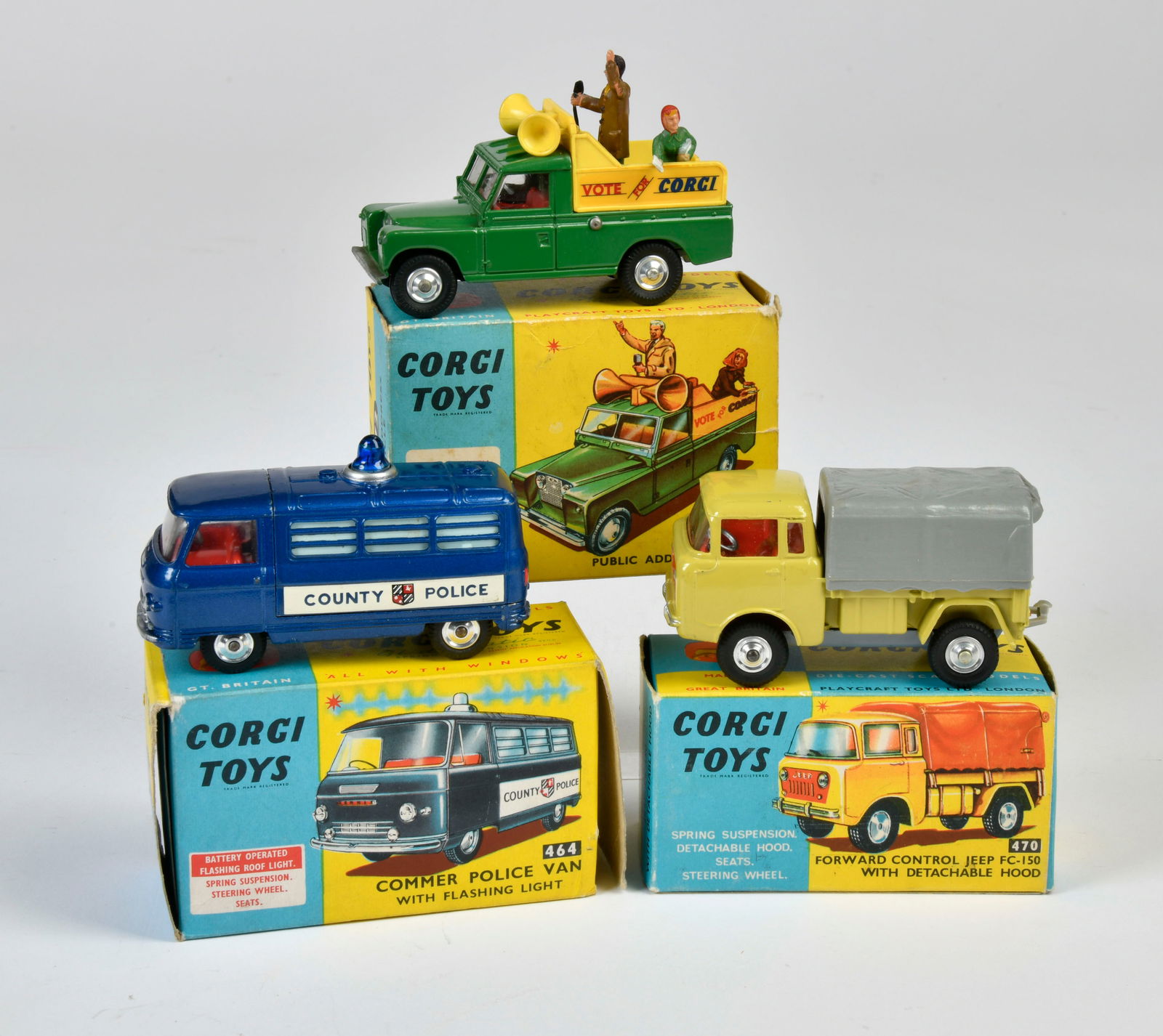 Corgi Toys, 3 Fahrzeuge (1 of 2)