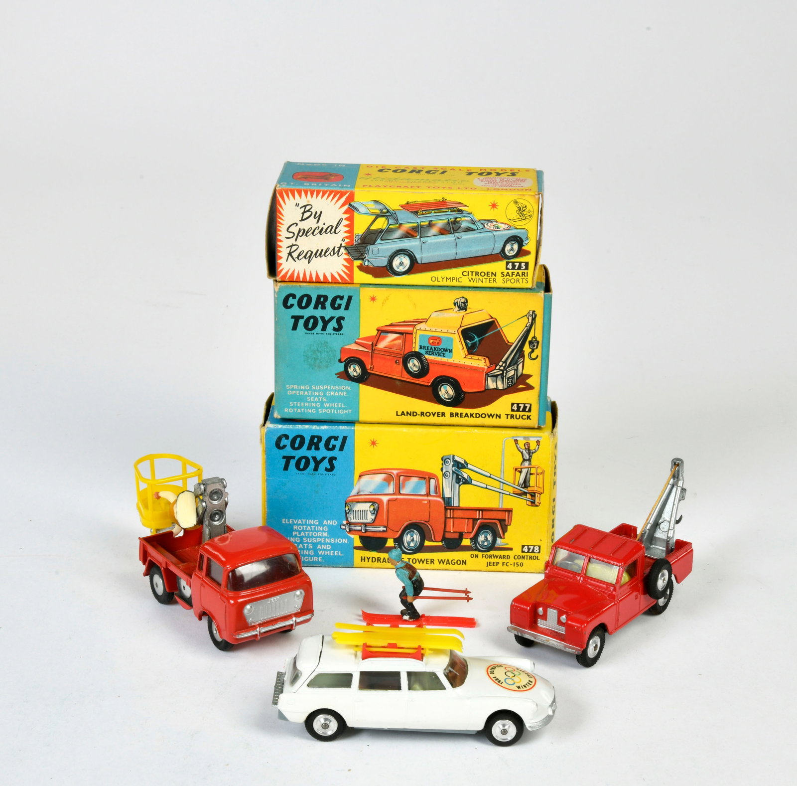 Corgi Toys, 3 Fahrzeuge (1 of 1)
