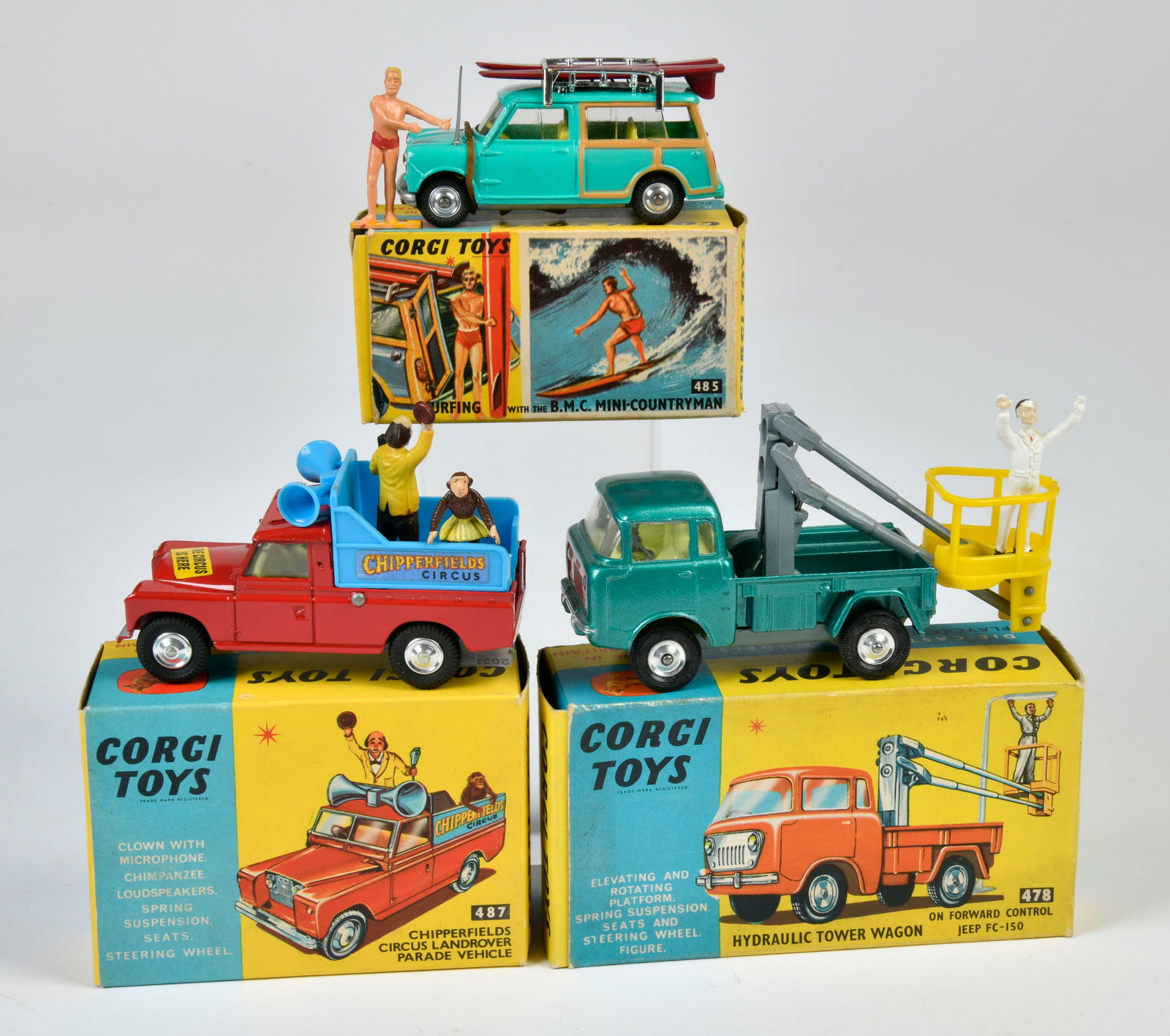 Corgi Toys, 3 Fahrzeuge (1 of 2)