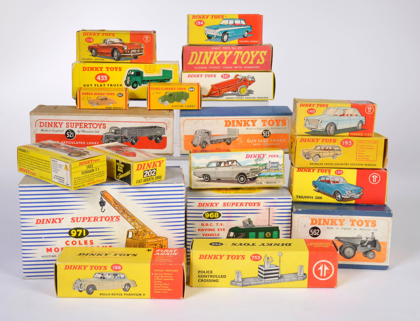 Dinky Toys, 20 Originalkartons (1 of 1)