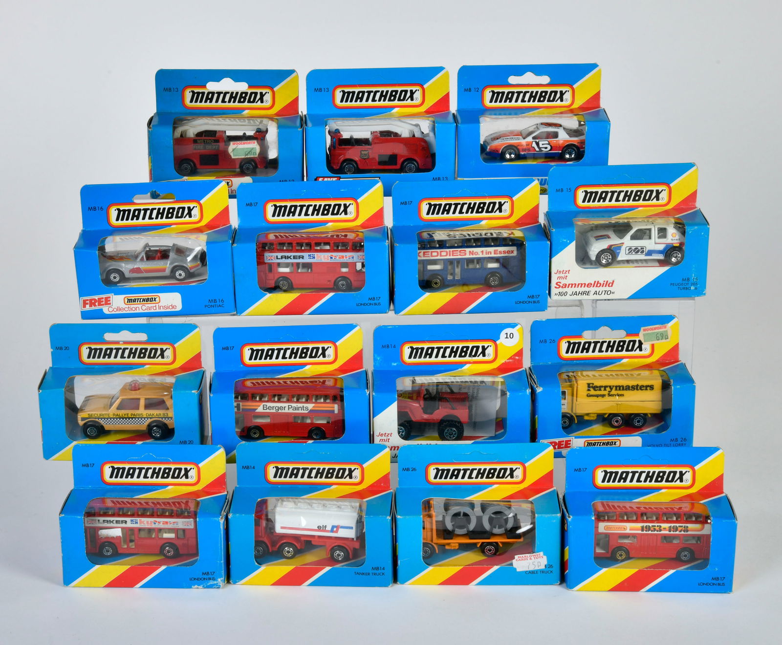 Matchbox, Konvolut Fahrzeuge (1 of 1)