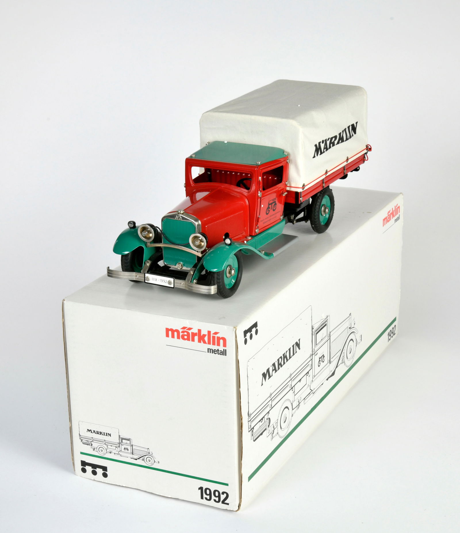 Marklin, Pritschen LKW 1992: Marklin, Pritschen LKW 1992, W.-Germany, Blech, Okt, Replika, Z 1