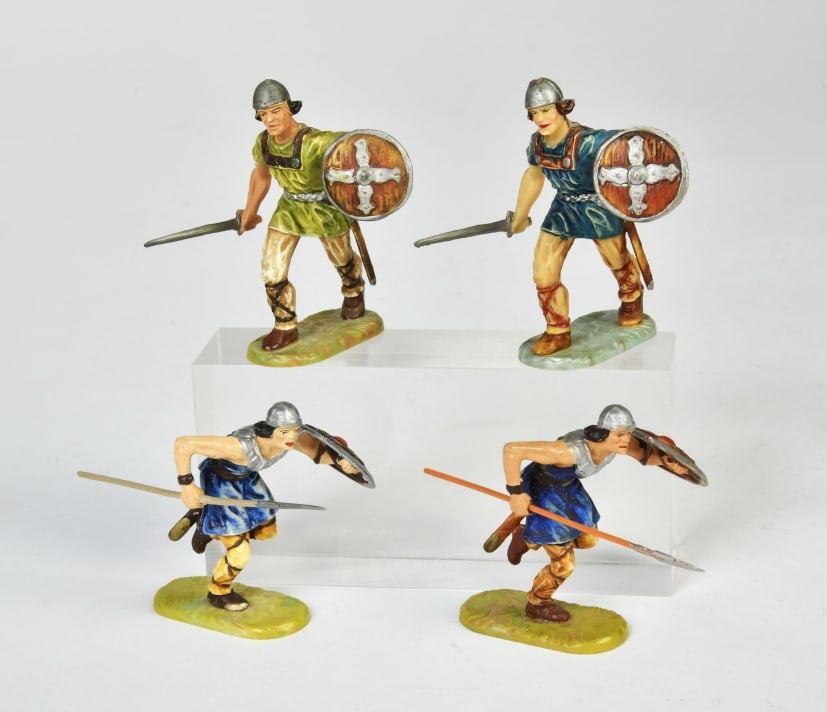 Elastolin, 4 Normannen (1 of 1)