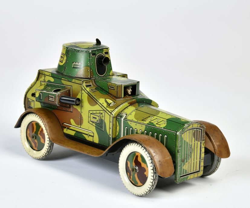 Arnold, Panzerwagen, Germany: Arnold, Panzerwagen, Germany, 25 cm, Blech, UW ok, min LM, Z 2