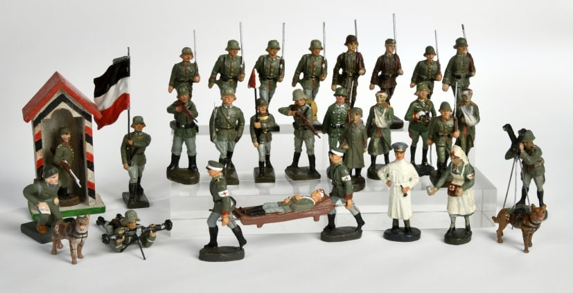 Elastolin, Lineol, Konvolut Soldaten (1 of 1)