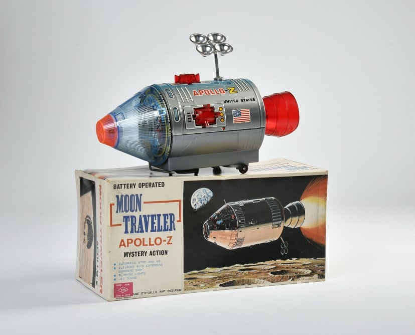TN Nomura, Apollo Z Moon Traveller: TN Nomura, Apollo Z Moon Traveller, Japan, 31 cm, GemBw, Bat. Antrieb ok, Okt Z 1-2, Z 1