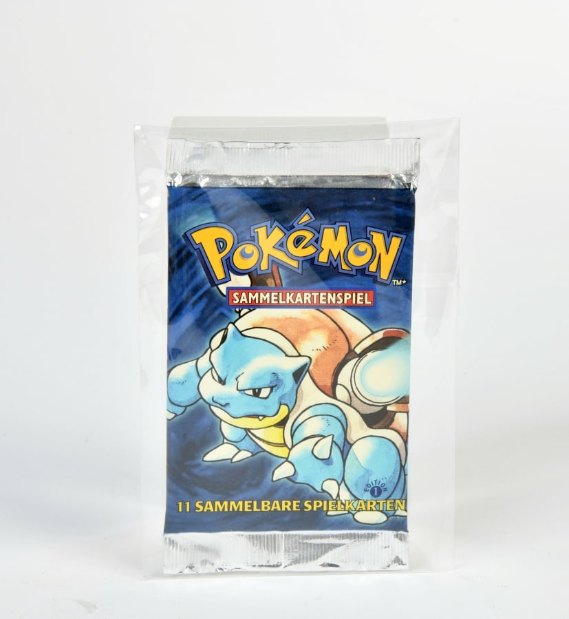 Pokemon, First Edition Booster: Pokemon, First Edition Booster, deutsch, original verpackt