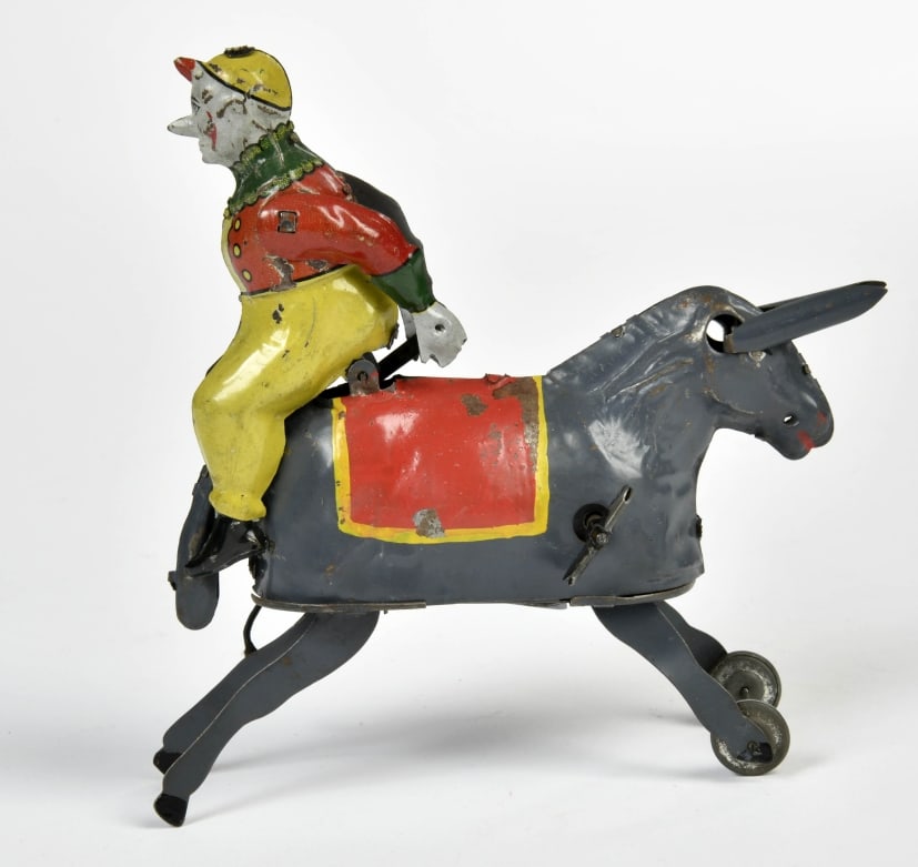 Clown auf Esel (1 of 2)