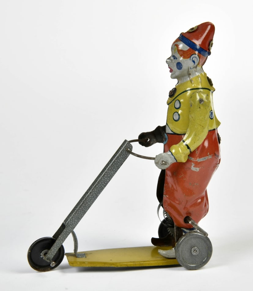 Tippco, Clown auf Roller (1 of 1)