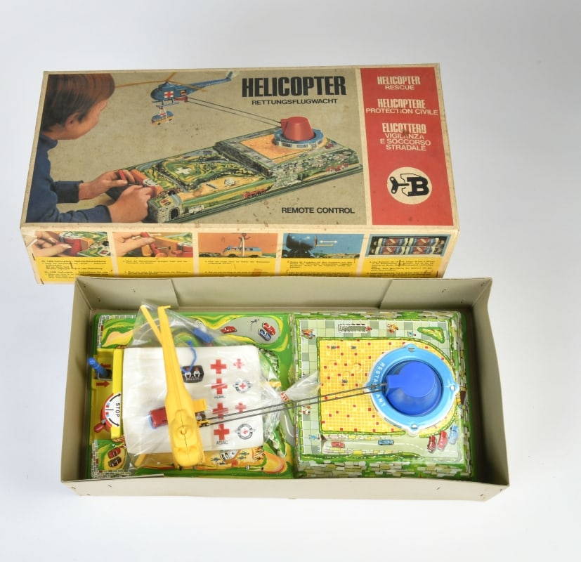 Biller, Helikopter Spiel mit VW Bus No 1299 (1 of 1)