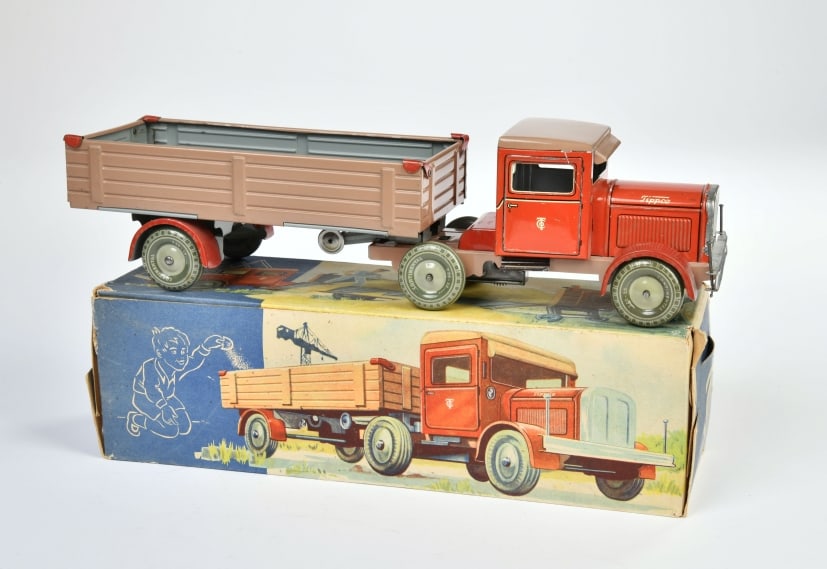 Tippco, Sattelschlepper: Tippco, Sattelschlepper, US Z. Germany, 33 cm, Blech, UW ok, Okt Z 2, Z 1