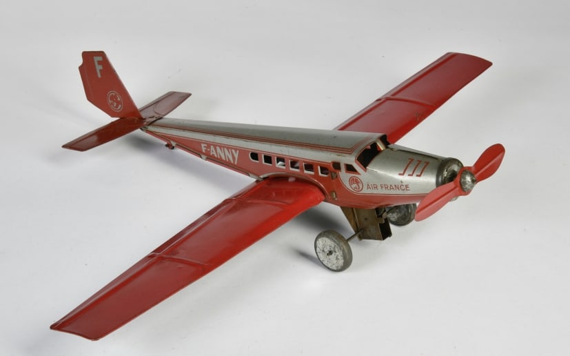 Joustra, Flugzeug F-ANNY Air France: Joustra, Flugzeug F-ANNY Air France, France, 52 cm, Blech, UW ok, min. LM, Z 2+