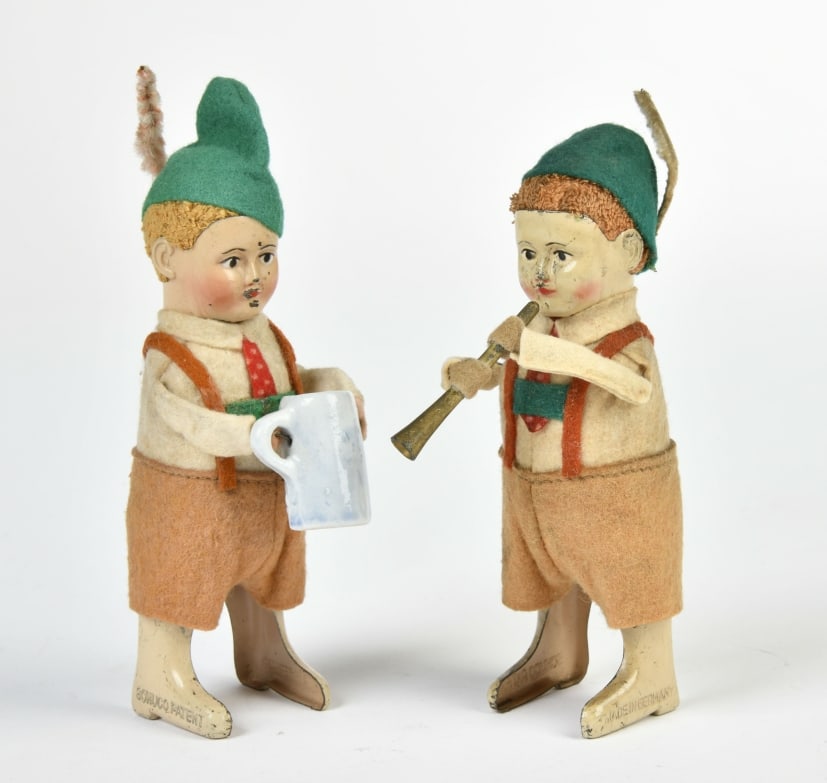 Schuco, Bayer mit Krug & Bayer mit Flote (1 of 1)