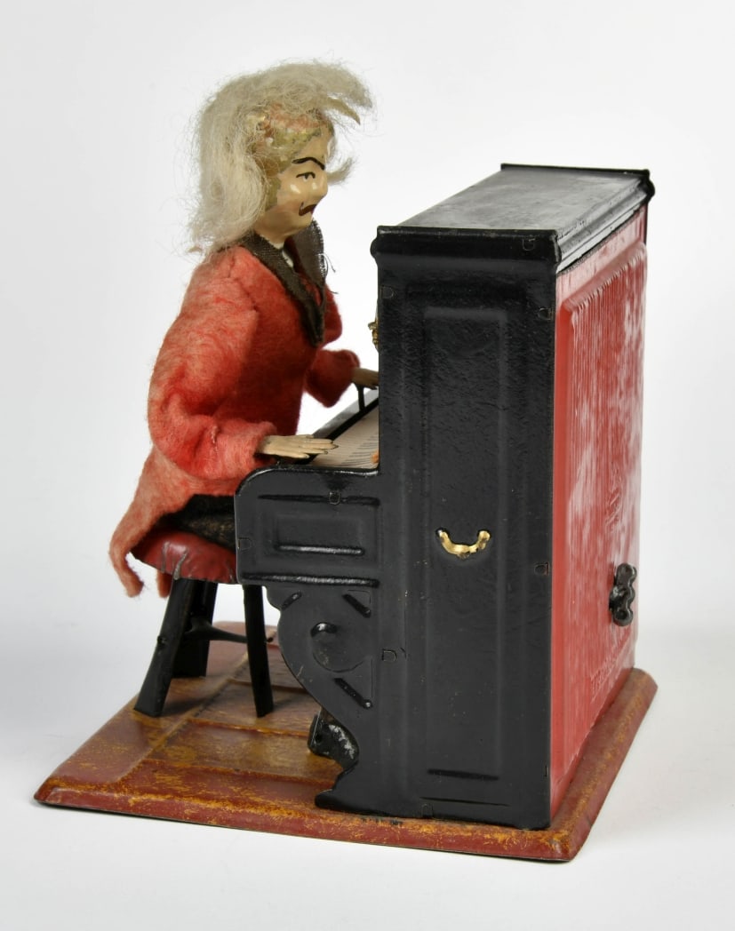 Fernand Martin, Klavierspieler: Fernand Martin, Klavierspieler, France, 15 cm, UW ok, LM, Z 2