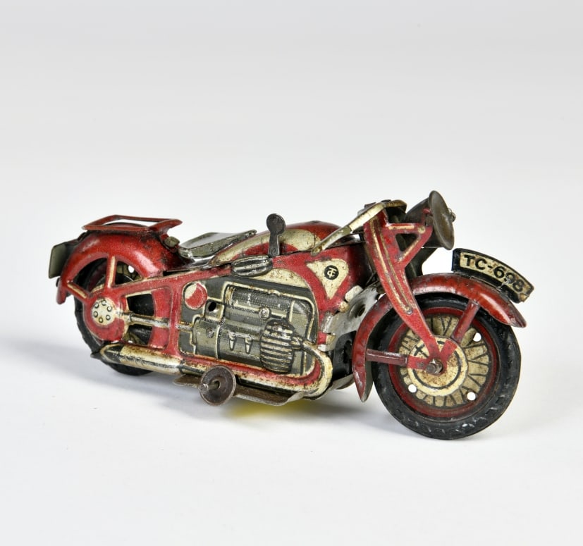 Tippco, Motorrad 698: Tippco, Motorrad 698, Germany VK, 13 cm, Blech, UW ok, LM, Z 3