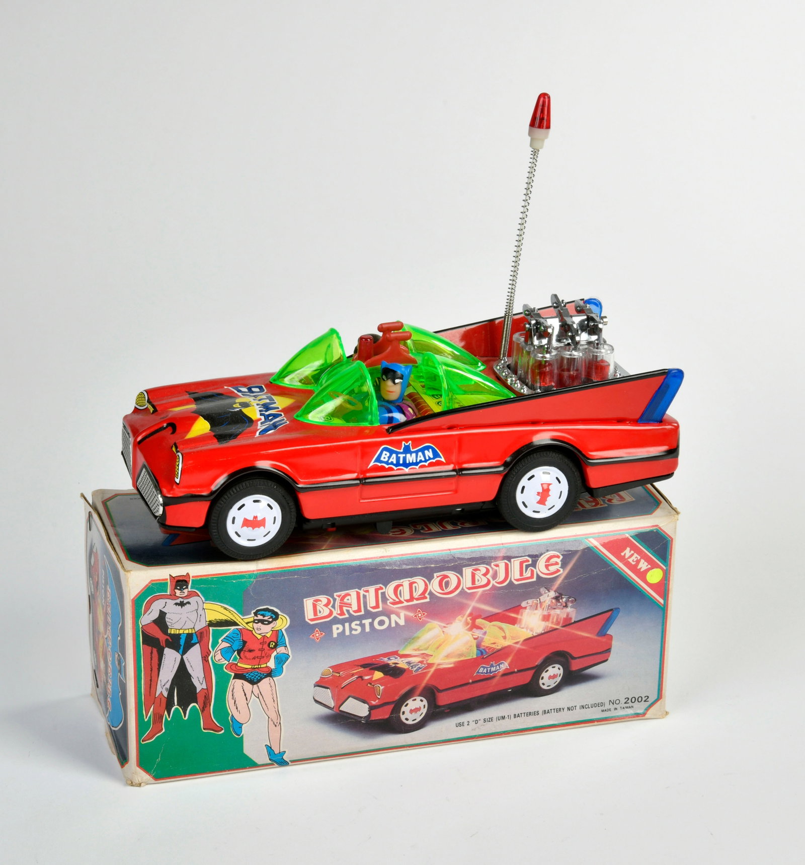 Batmobile: Batmobile, Taiwan, 25 cm, Blech, Funktion ok, Okt Z 1-2, Z 1