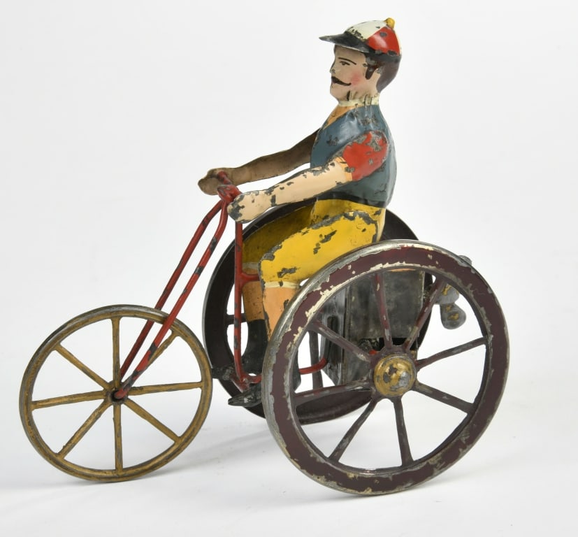 Gunthermann, Mann auf Dreirad: Gunthermann, Mann auf Dreirad, Germany VK, 14 cm, UW ok, LM, Z 2