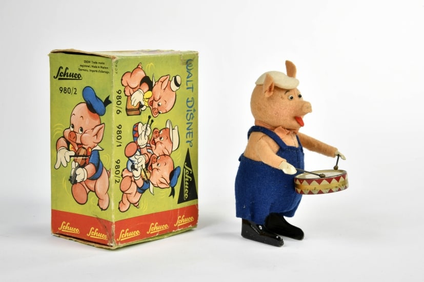Schuco, Schwein mit Trommel (1 of 2)